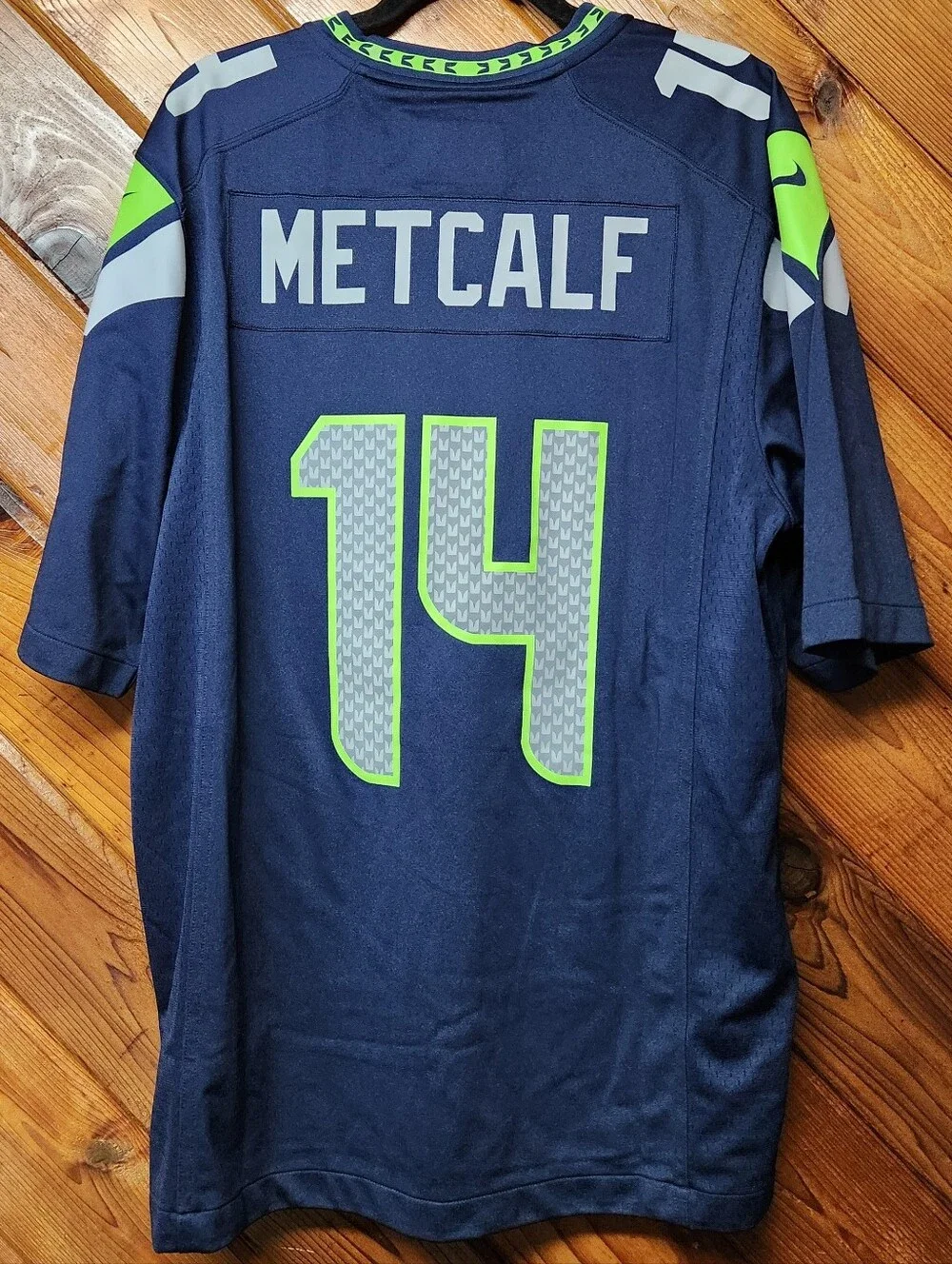 Nike NFL Seattle Seahawks Metcalf #14 Jersey